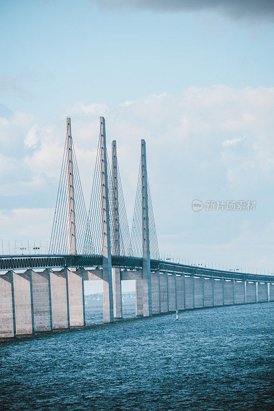 厄勒海峡大桥，Öresund连接瑞典和丹麦