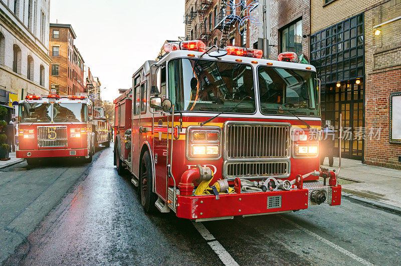 纽约消防车