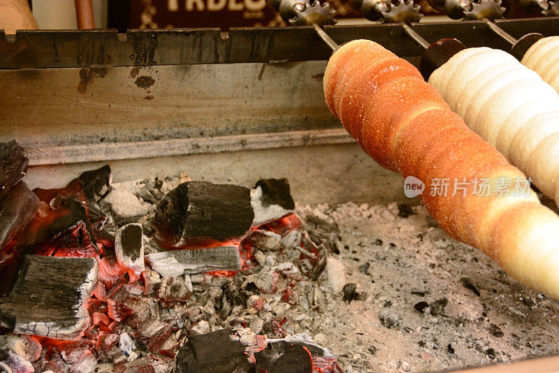 烘焙传统trdelnik