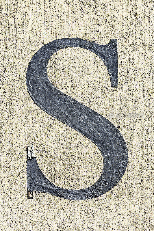 大写字母S
