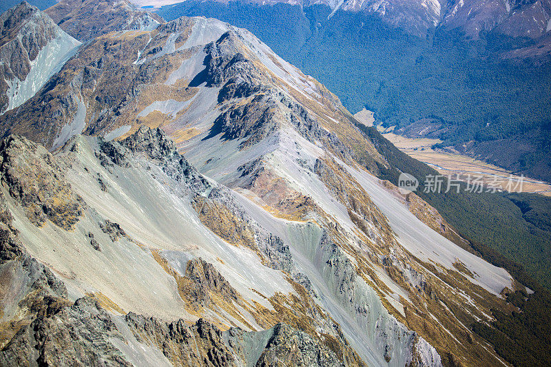 新西兰:南阿尔卑斯山