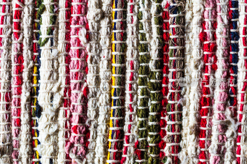 多色抽象编织纺织背景