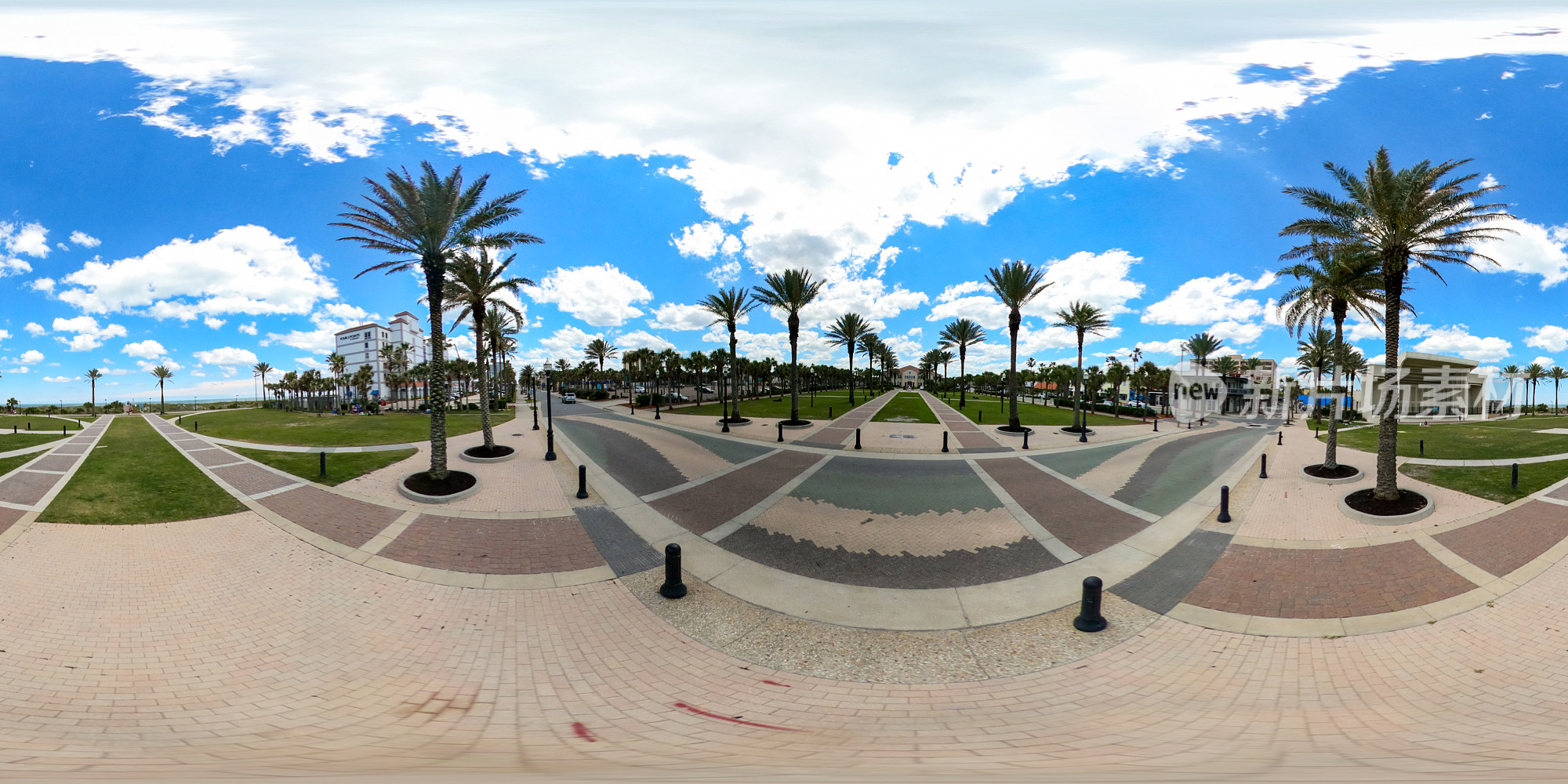 360虚拟旅行照片的杰克逊维尔JAX海滩FL美国