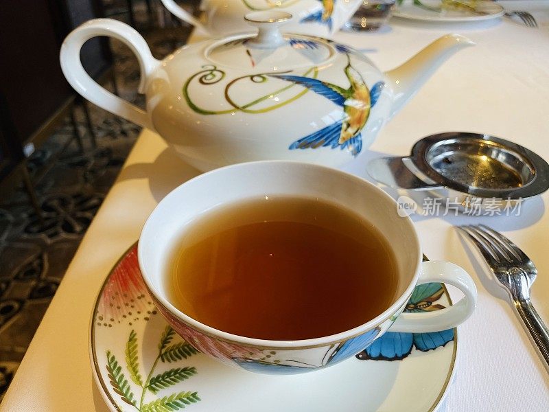 上海美丽的英国下午茶