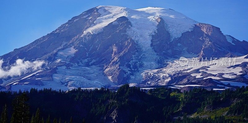 雷尼尔山危险地形