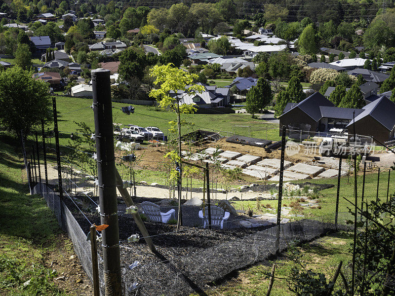 山谷社区和建筑活动