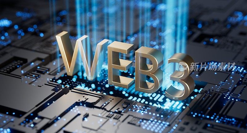 WEB3下一代万维网区块链技术具有去中心化信息、分布式社交网络