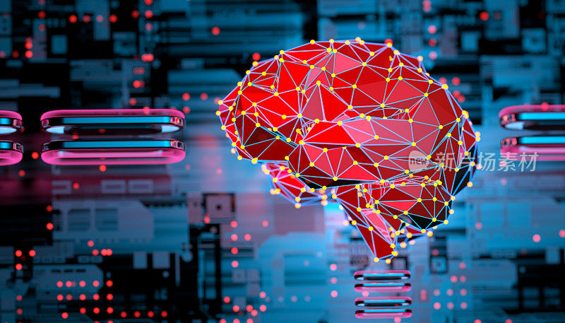 人工智能概念大脑与CPU
