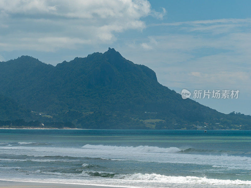 新西兰怀普的海岸线