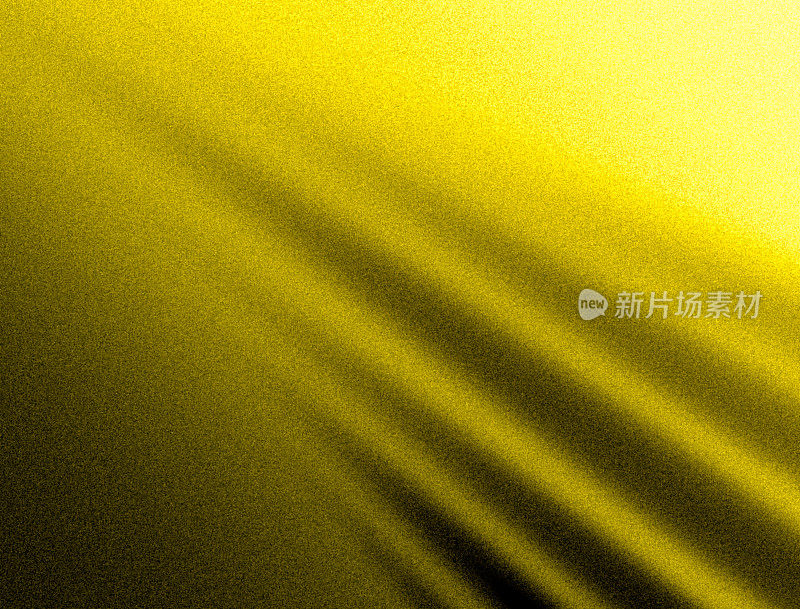 抽象，粗糙的背景，黑色波浪在黄色的背景。产品设计模板书封面