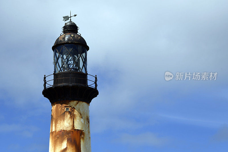 彭布罗克角灯塔(1907年)——灯笼，福克兰群岛