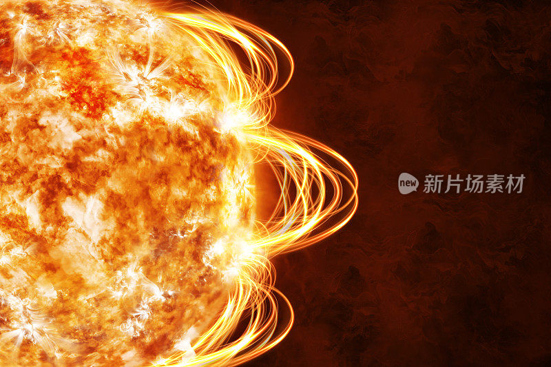 炽热的日珥:太阳释放的磁能