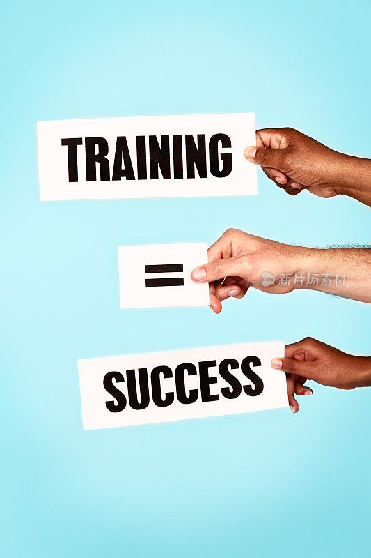 “训练=成功”。训练有素的员工至关重要!