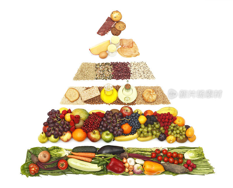 新的食物金字塔
