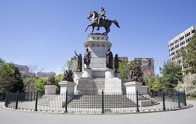 华盛顿的雕像