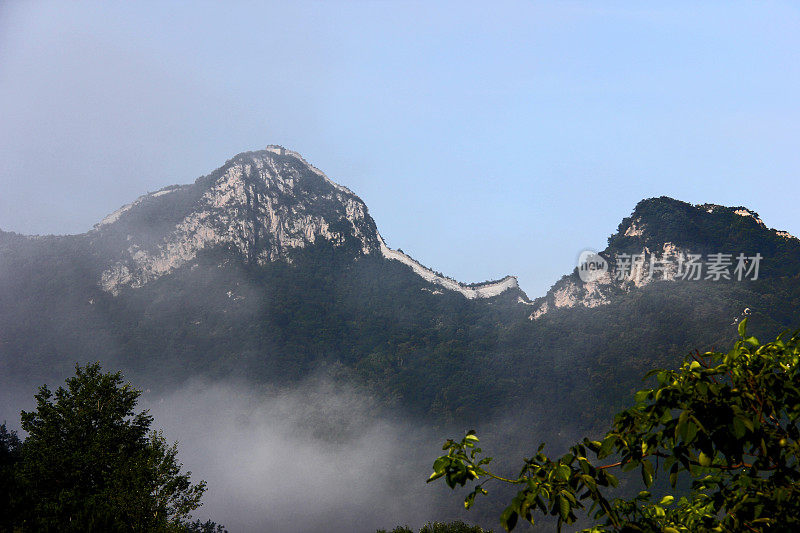 中国的长城，慕田峪