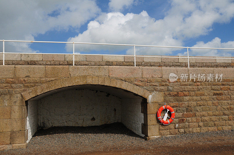 防波堤,泽西岛,英国