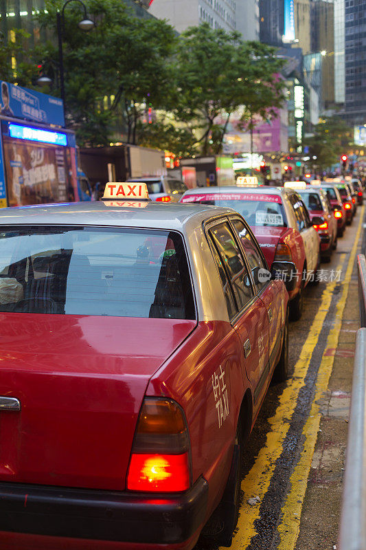 香港的出租车