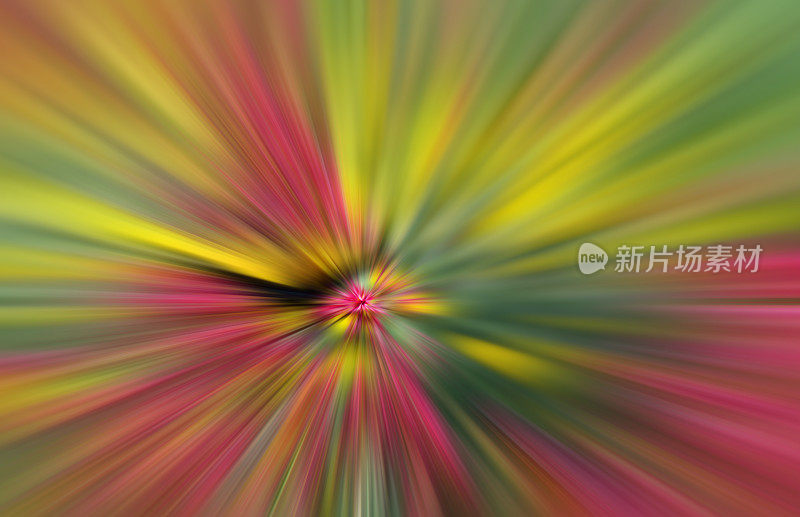 大胆的爆炸计算机生成背景图形，红，绿，黄，XXXL