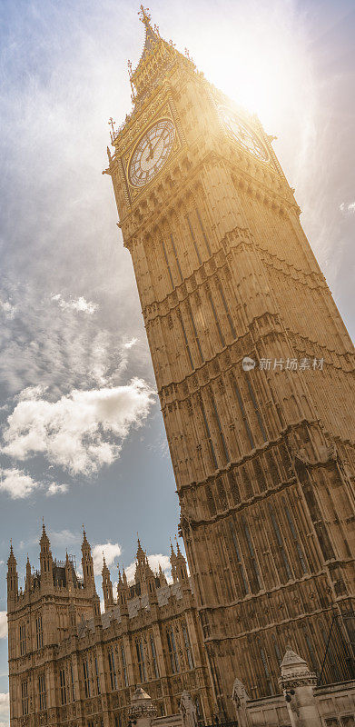 伦敦的大本钟塔