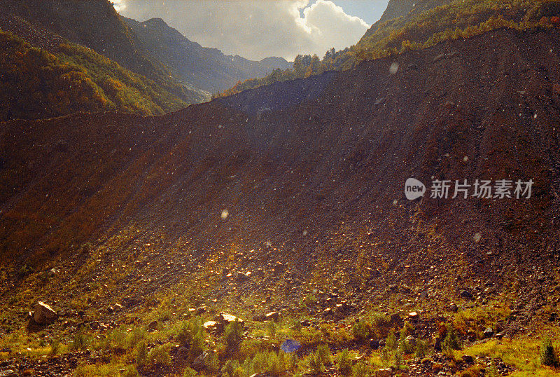 高加索山脉在斯瓦内蒂