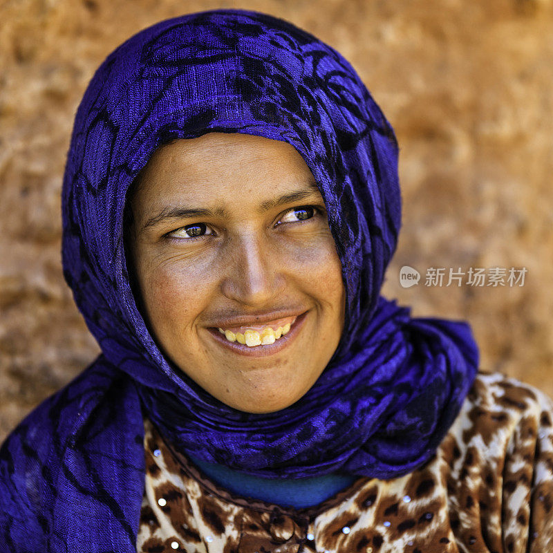 摩洛哥小女孩的肖像