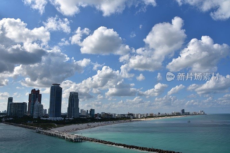 迈阿密海滩海景