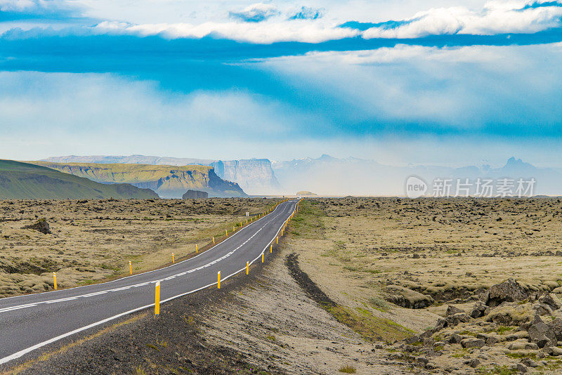冰岛的乡村公路