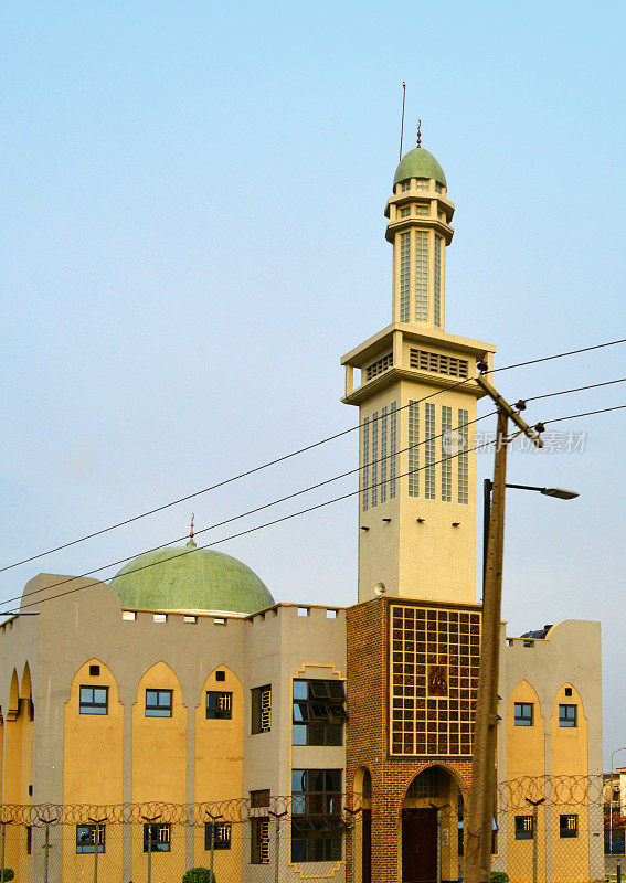 尼日利亚拉各斯，Ikoyi海豚穆斯林社区中心清真寺