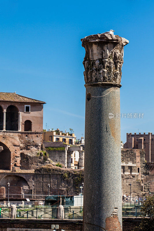 凯撒广场遗址，由凯撒大帝于公元前46年在罗马罗马广场附近建造