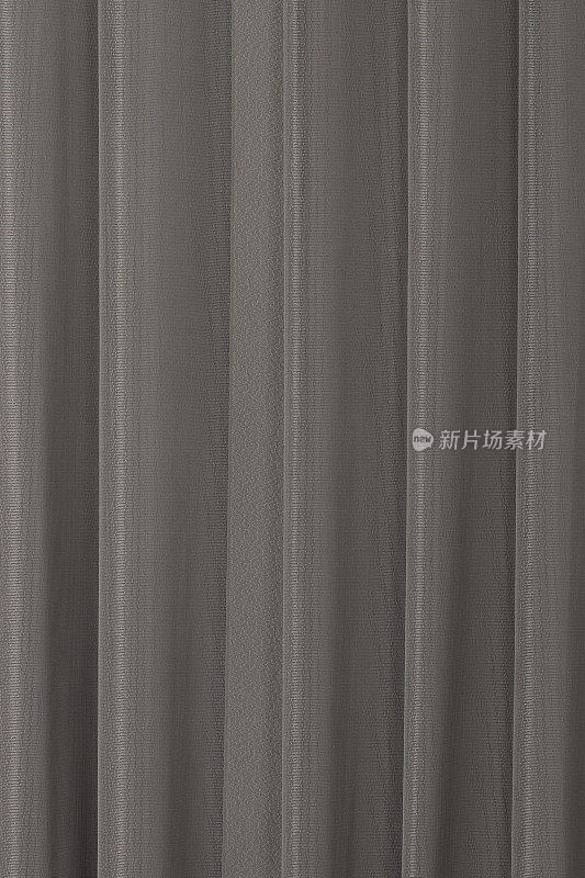 灰色的窗帘背景。悬垂背景的抽象。