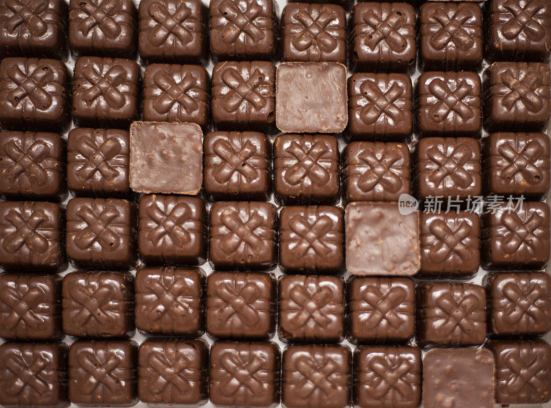 巧克力的生产