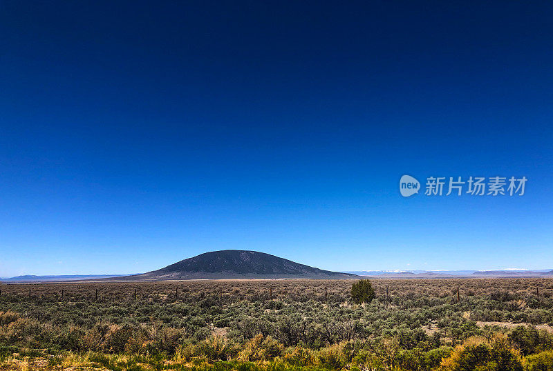 新墨西哥州尤特山的早春