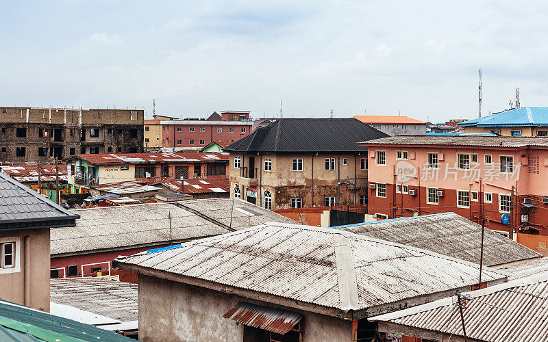 非洲城市-尼日利亚拉各斯的苏鲁里尔