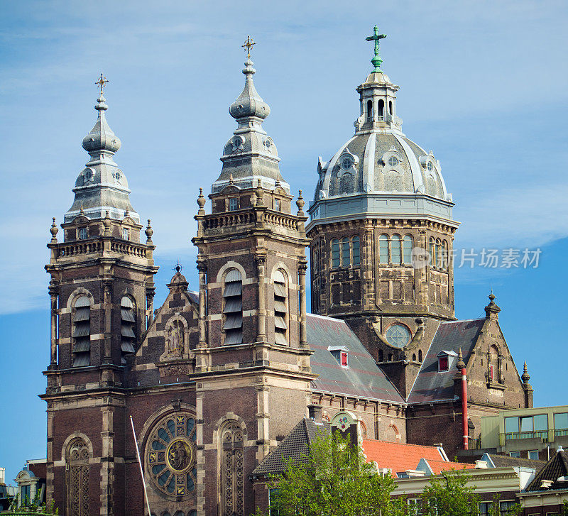 荷兰阿姆斯特丹的圣尼古拉斯教堂