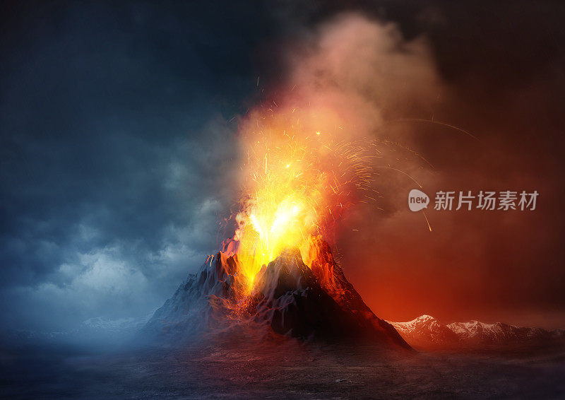 火山喷发