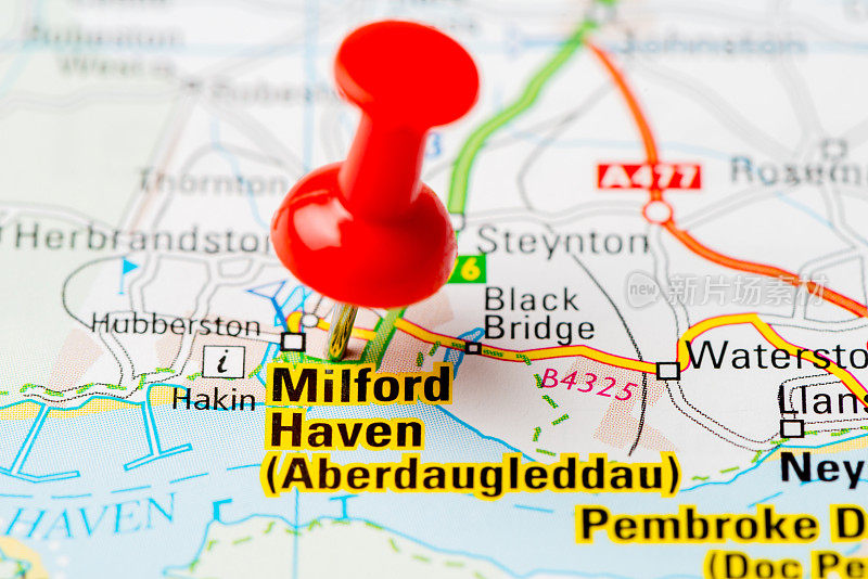 英国首都城市地图系列:米尔福德港