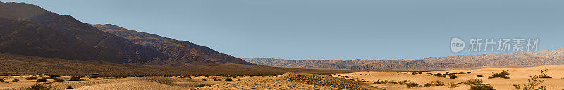 沙丘，死亡谷国家公园，加州，美国