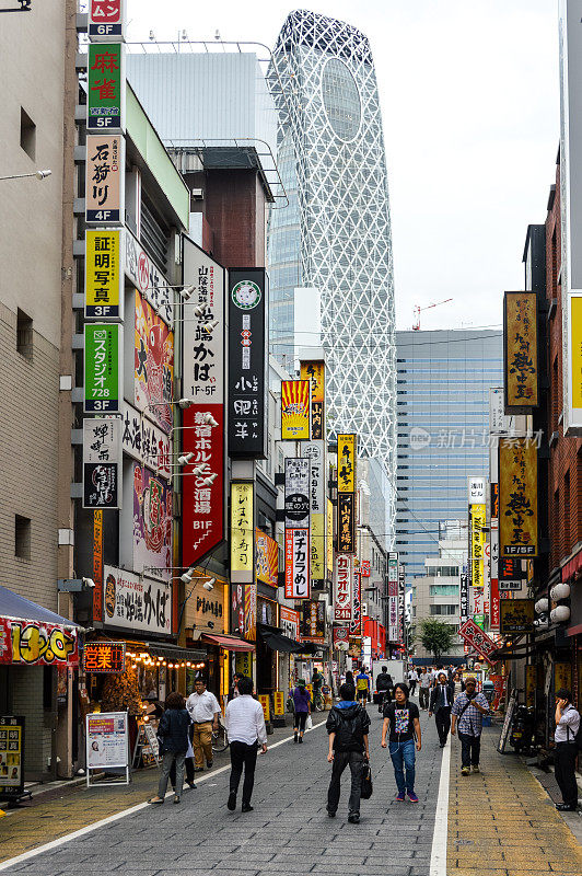 东京街景-新宿