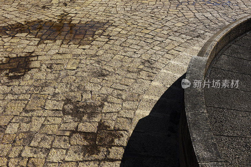 石材路面纹理背景