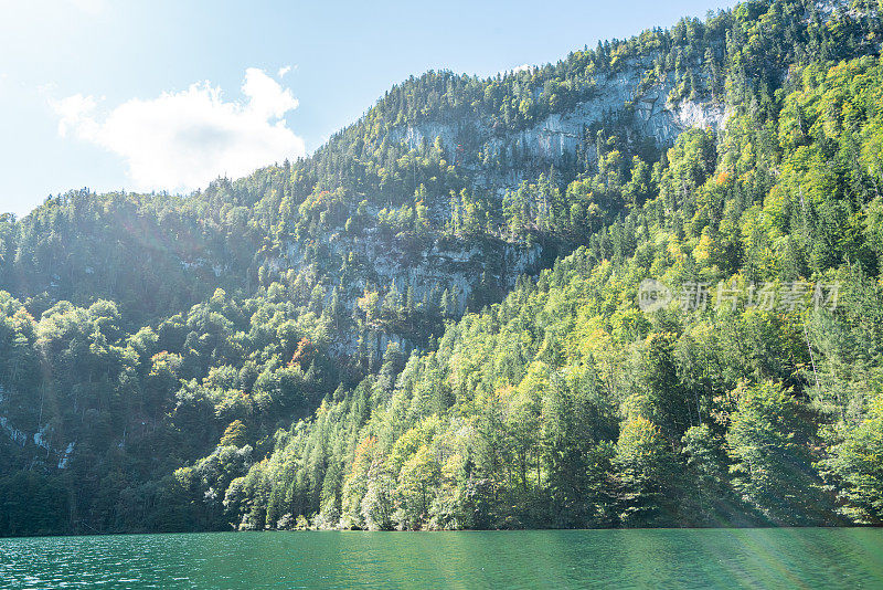 美景Königssee，巴伐利亚