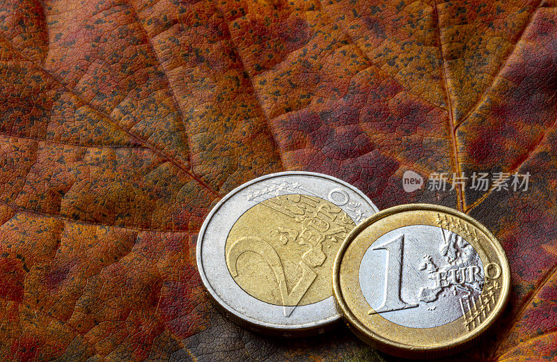 1和2欧元硬币
