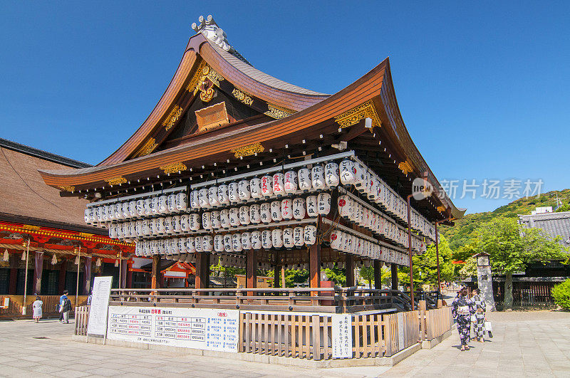 日本京都八坂神社。
