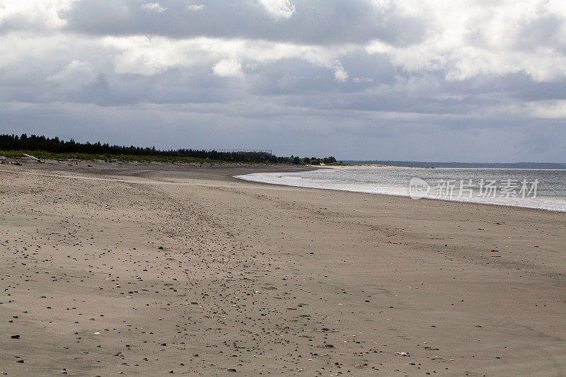 沙质海岸线，海达瓜依