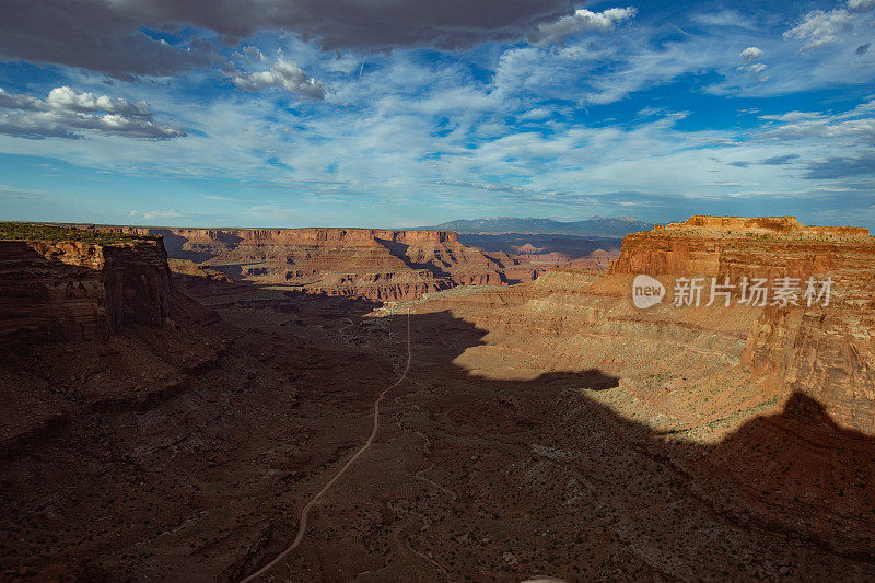 美国西南部的沙漠探险:峡谷地国家公园的风景