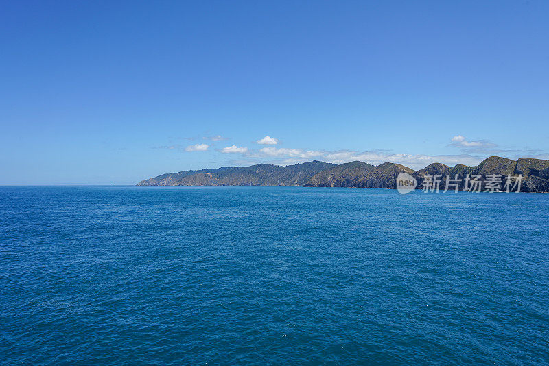 惠灵顿-皮克顿(岛民库克海峡渡轮)，惠灵顿，新西兰。