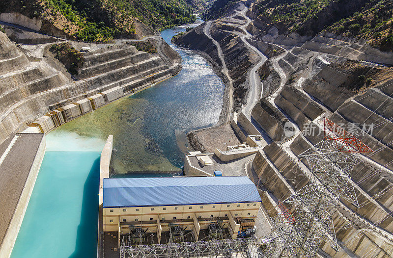 大坝和水力发电厂，土耳其