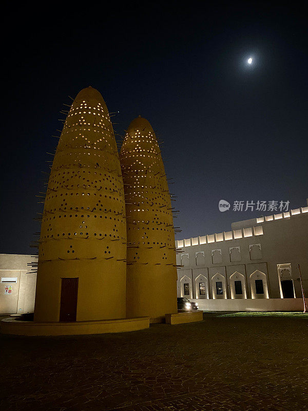 卡塔尔-多哈-卡塔拉鸽子塔