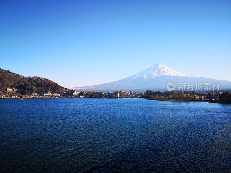 富士山从川口湖