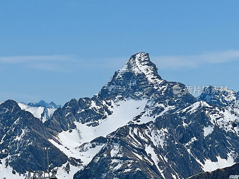 Allg?u阿尔卑斯山，霍奇沃格尔，2592米高